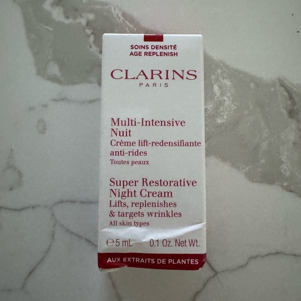 🌸5/$25🌸 Clarins super restorative night cream
